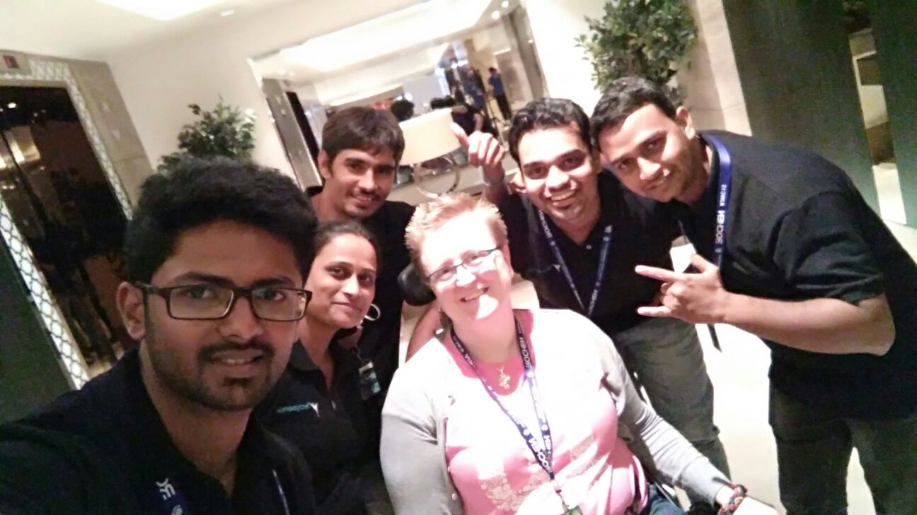 Techjoomla guys with Ruth