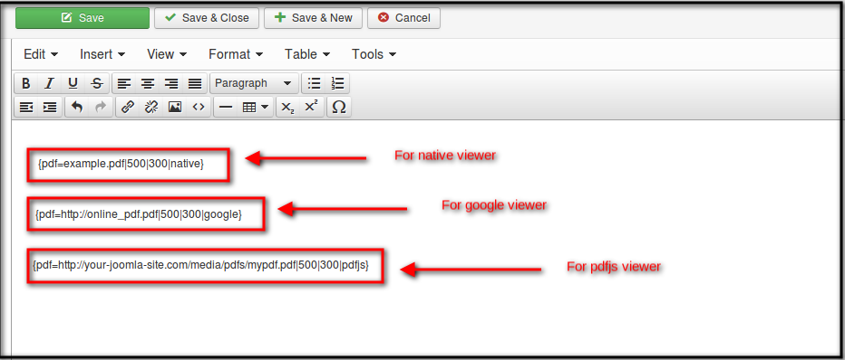 pdf embed content plugin syntax