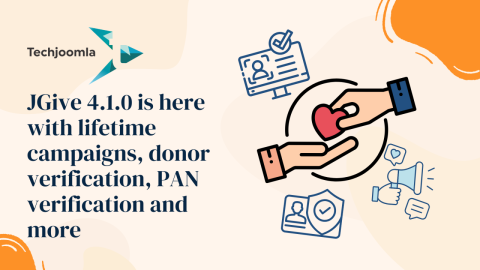 JGive 4.1.0 is here with lifetime campaigns, donor verification, PAN verification and more