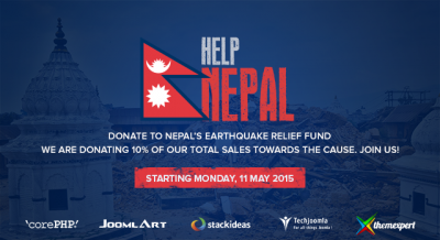 Let's Stand for the Earthquake Struck Nepal!