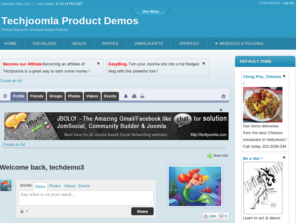 SocialAds Screenshot