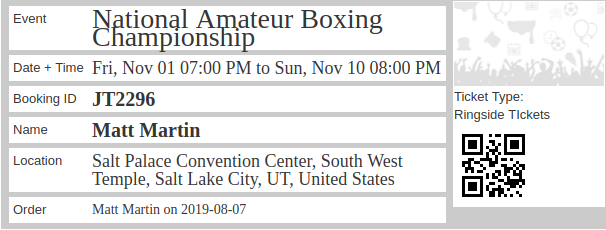 Generate  PDF Tickets and Email Them While Registering